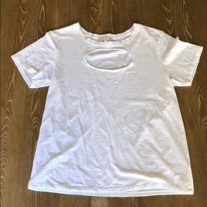 Express White Tee